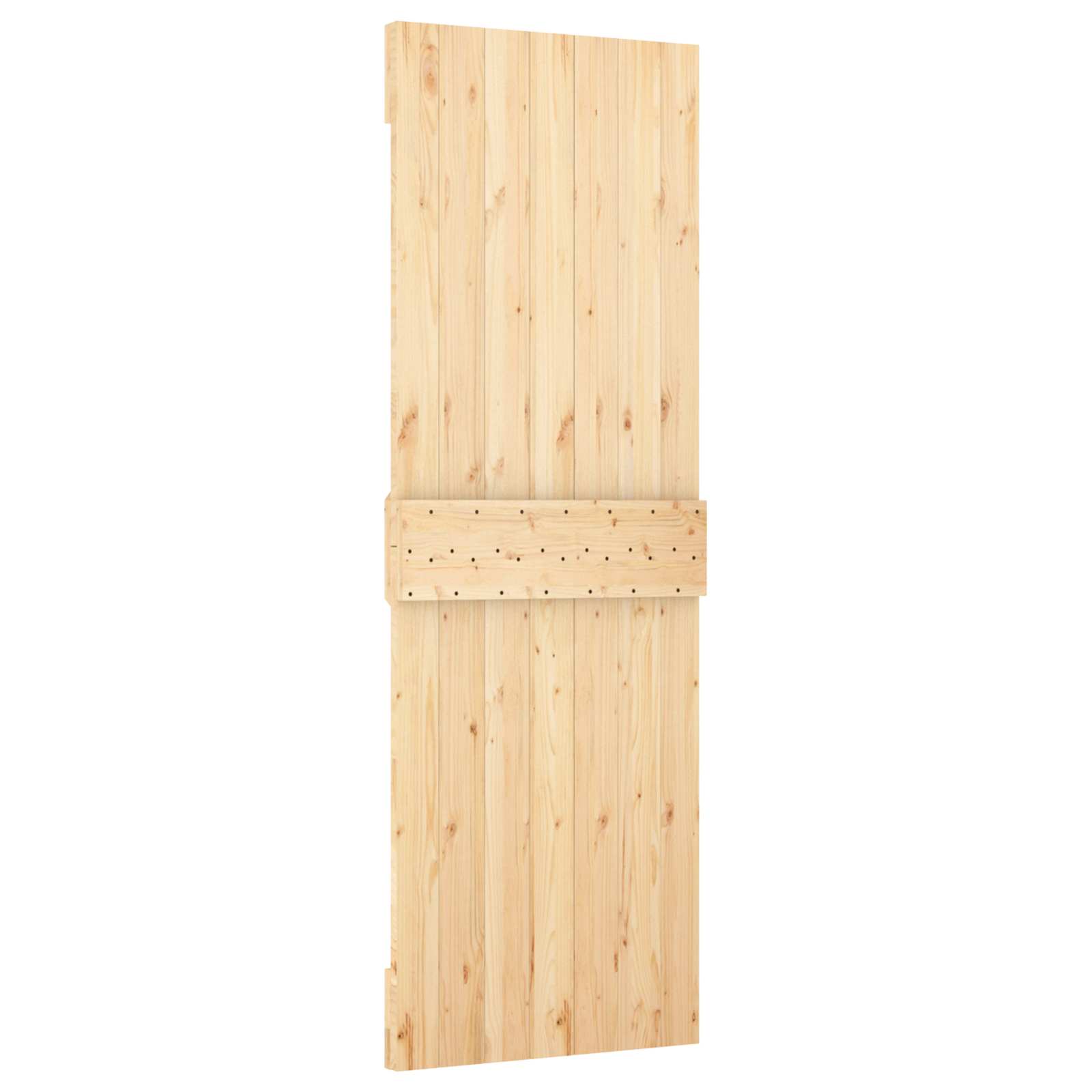 Tür NARVIK Natur 80 x 210 cm Massivkiefer