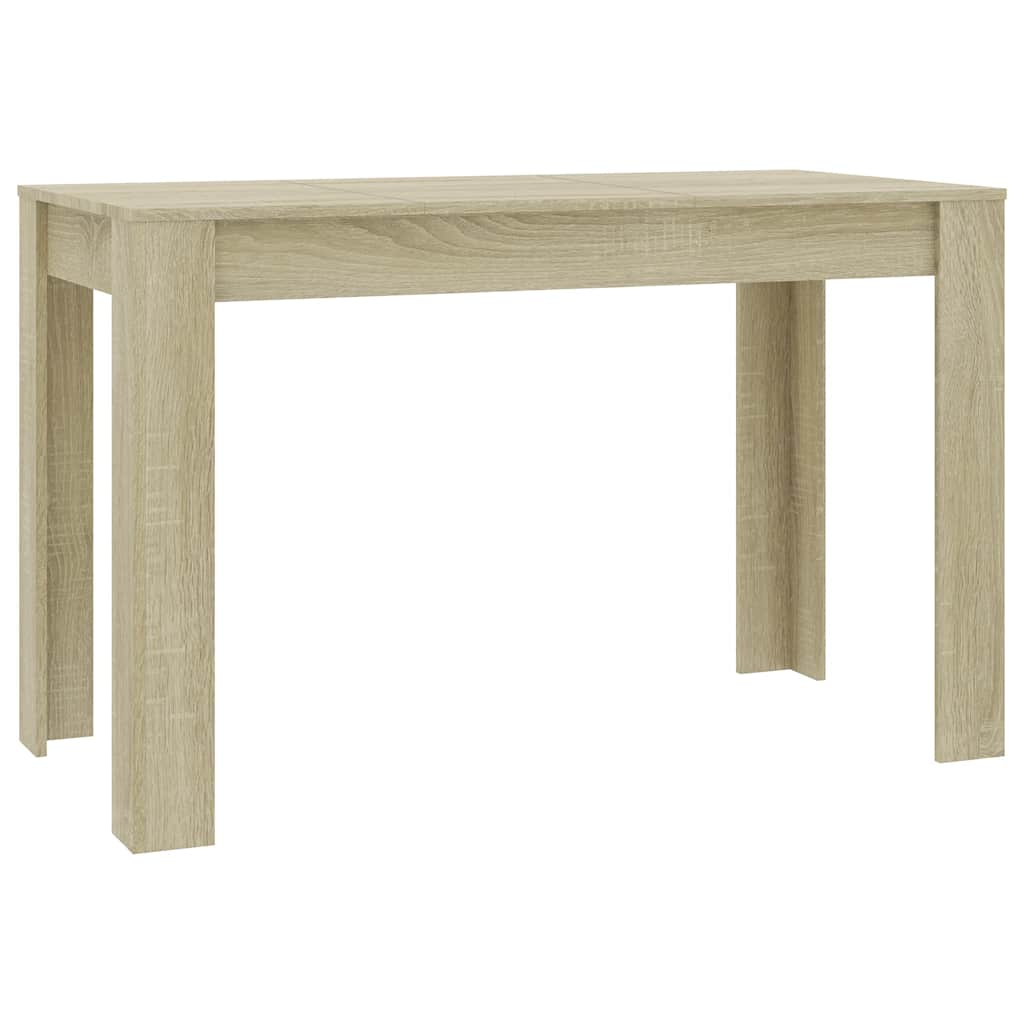 Esstisch Weiß 120x60x76 cm Holzwerkstoff