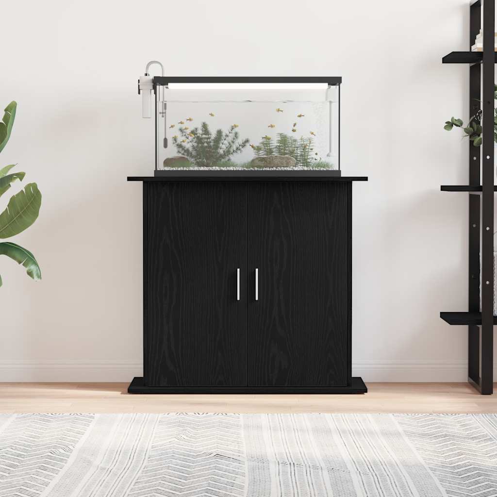 Aquariumständer Weiß 81x36x73 cm Holzwerkstoff