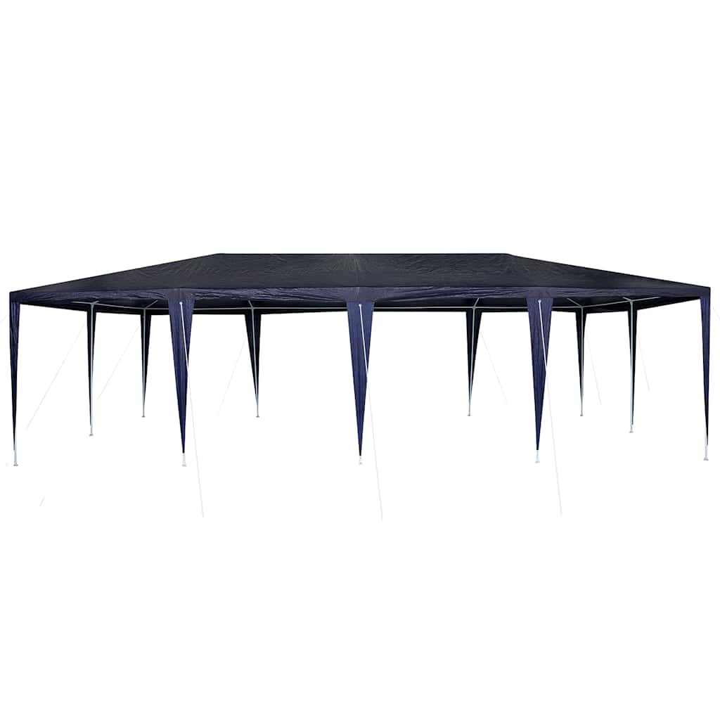 Party-Zelt Weiß 400 x 400 x 266 cm Polyethylen und Stahl