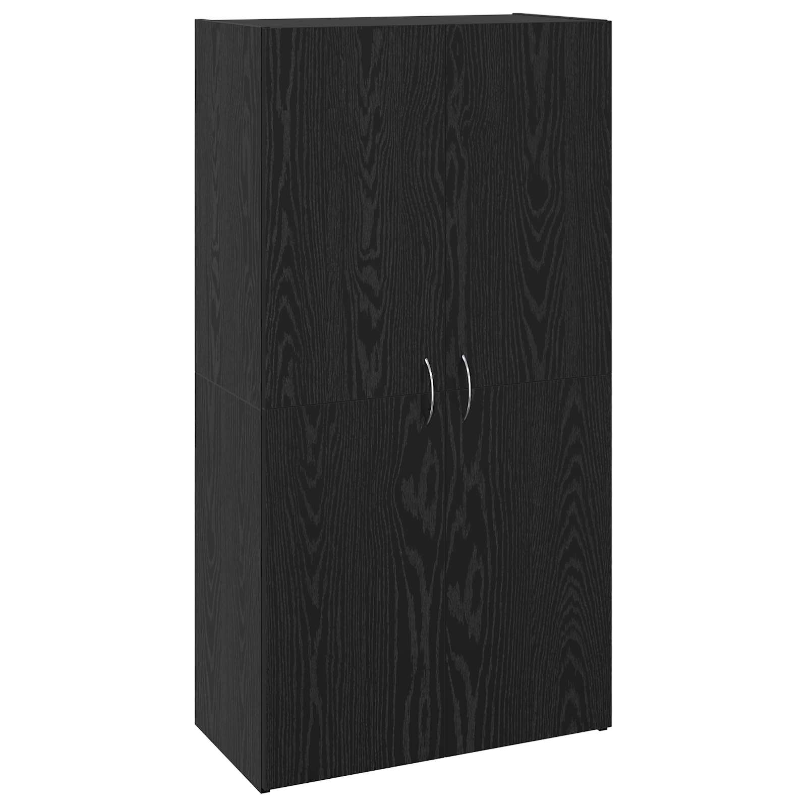 Aktenschrank Weiß 60x32x153 cm Holzwerkstoff