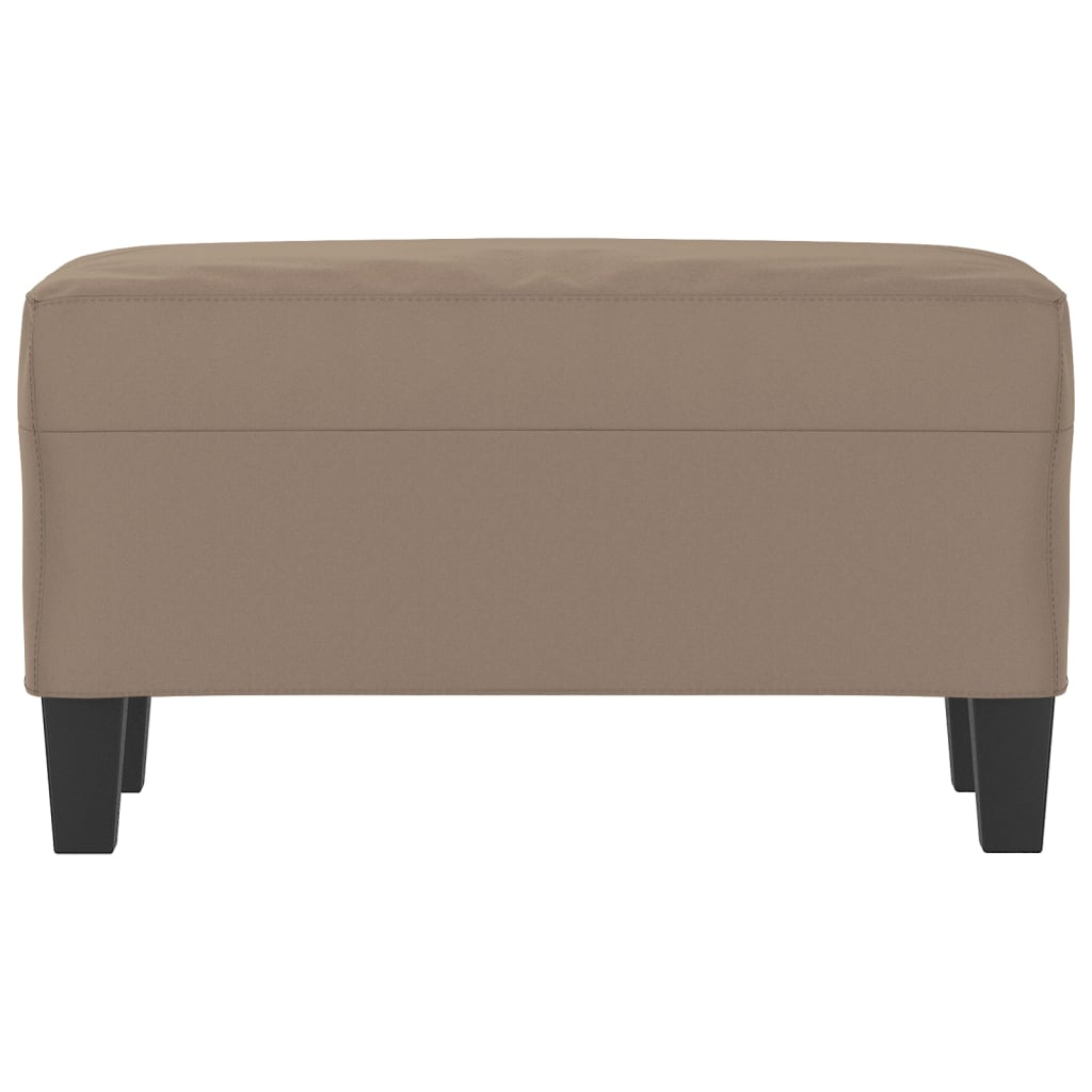 Sitzbank Hellgrau 70x35x41 cm Mikrofasergewebe