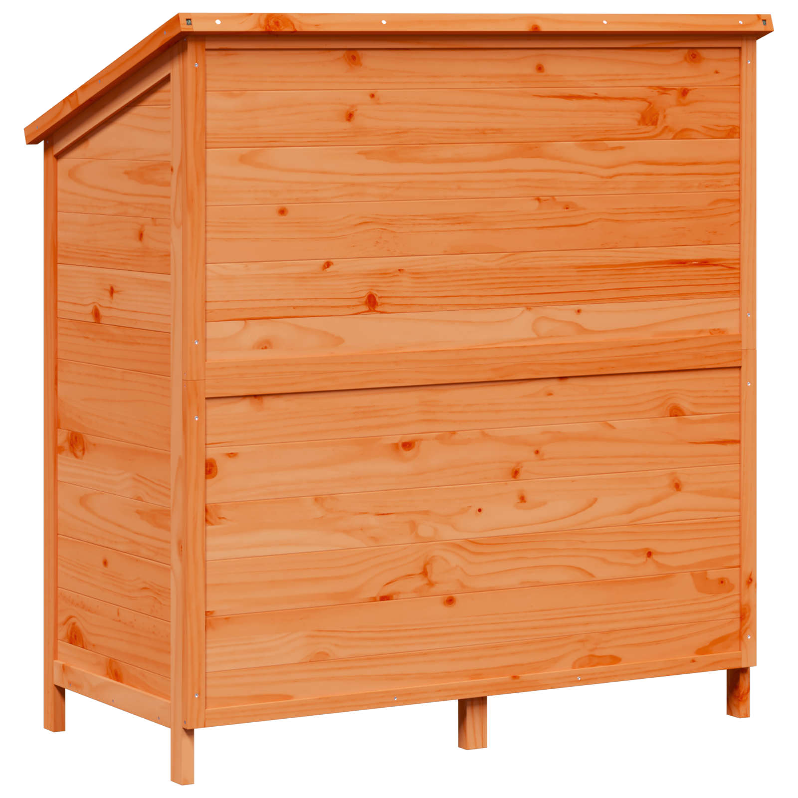 Gartenschuppen Natur 59 x 56 x 113,5 cm Massivholz aus Fichte