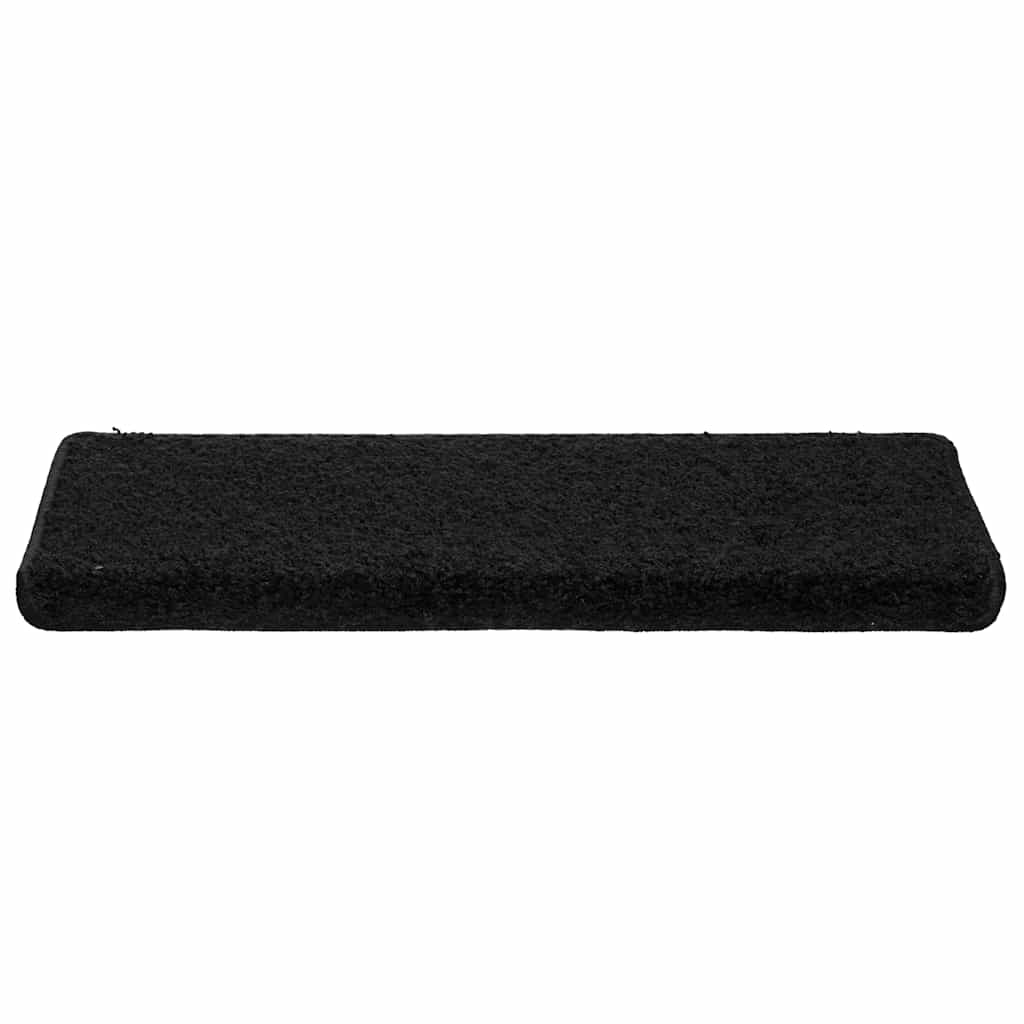 Stufenmatten 15 Stk. 65x21x4 cm Grau Rechteckiger Rand