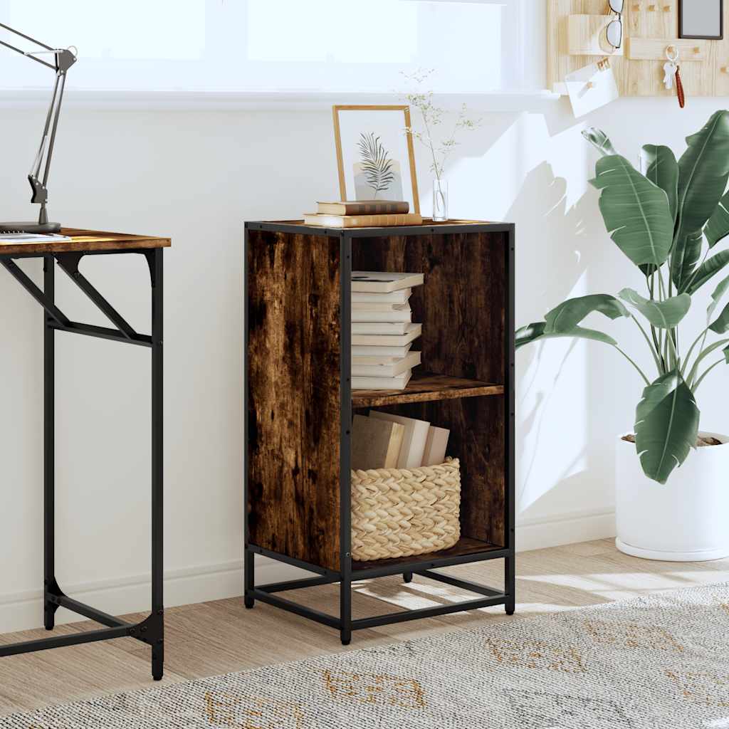 Bücherregal Schwarz 60x35x139 cm Holzwerkstoff