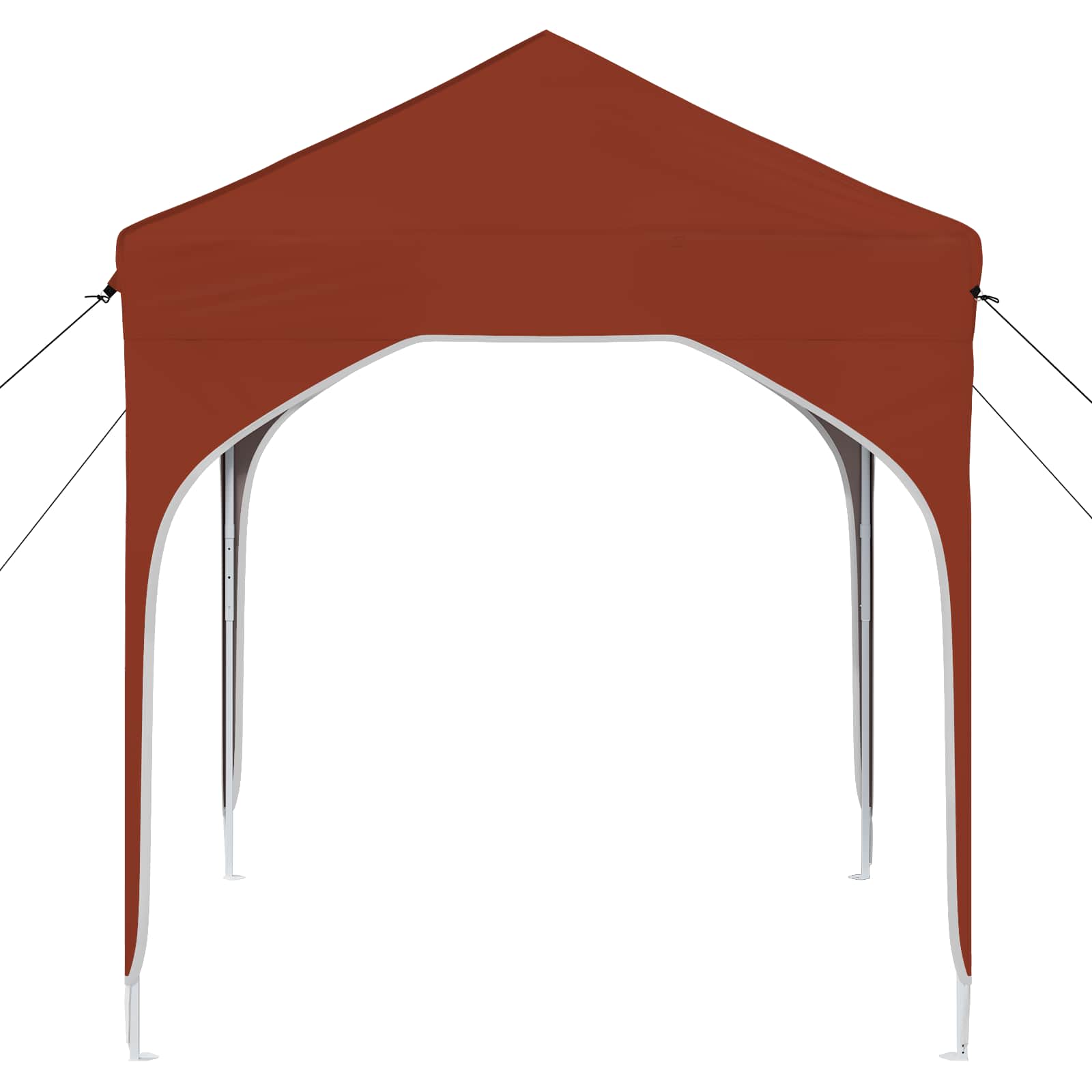 Pop-up Partyzelt 194 x 194 x 245 cm Creme