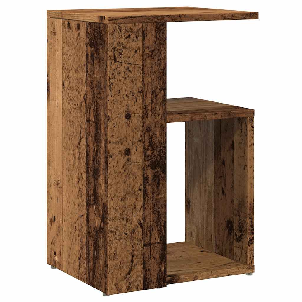 Beistelltisch Weiß 36x30x56 cm Holzwerkstoff