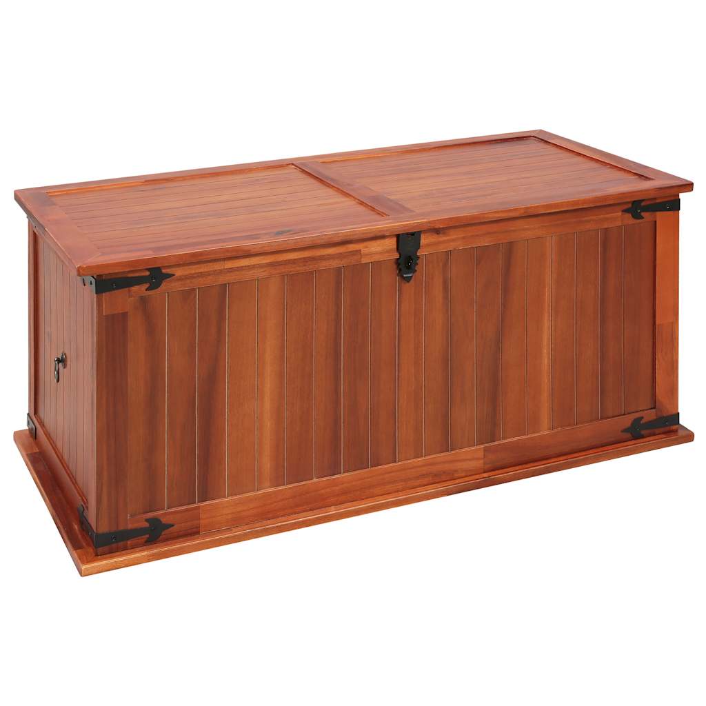 Aufbewahrungstruhe 60 x 25 x 22 cm Akazien-Massivholz