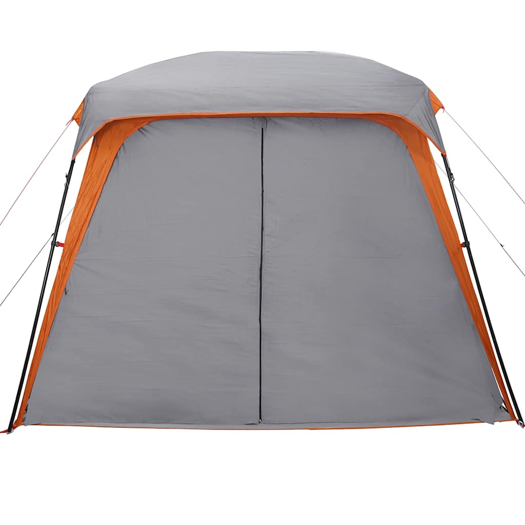 Campingzelt mit Vorzelt 5 Personen Grün Wasserdicht