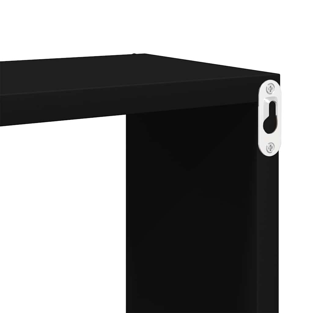 Würfelregale 2 Stk. Weiß 30x15x30 cm