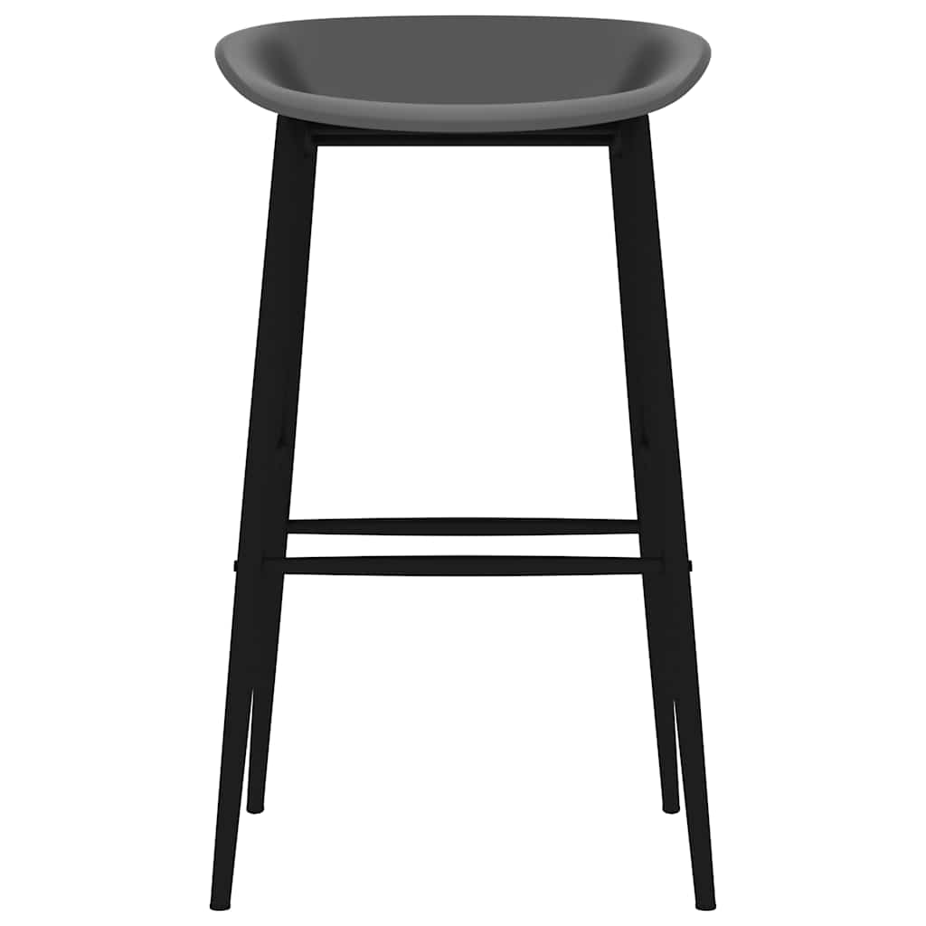 Barhocker 2 Stk. Schwarz