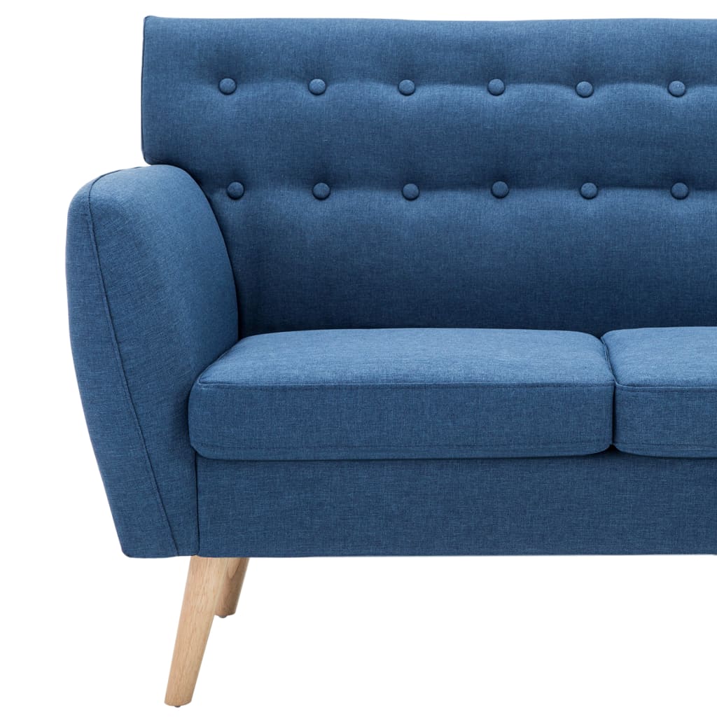 3-Sitzer-Sofa Stoff 172x70x82 cm Dunkelgrau