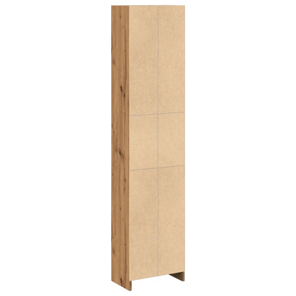 Bücherregal Weiß 40x24x75 cm Holzwerkstoff