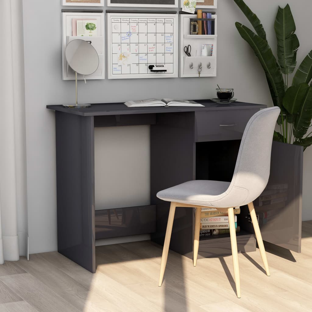 Schreibtisch Weiß 100×50×76 cm Holzwerkstoff