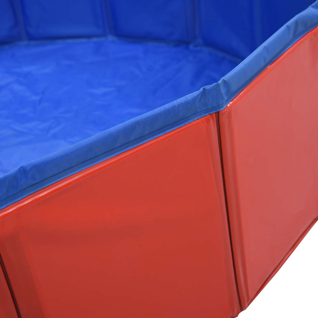 Hundepool Rot Ø200 x 30 cm Dicker PVC
