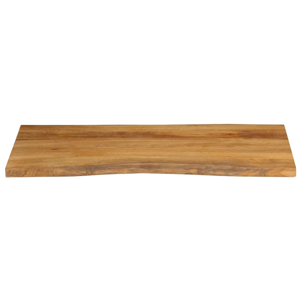 Tischplatte 40x40x2,5 cm Rechteckig Massivholz Akazie Baumkante