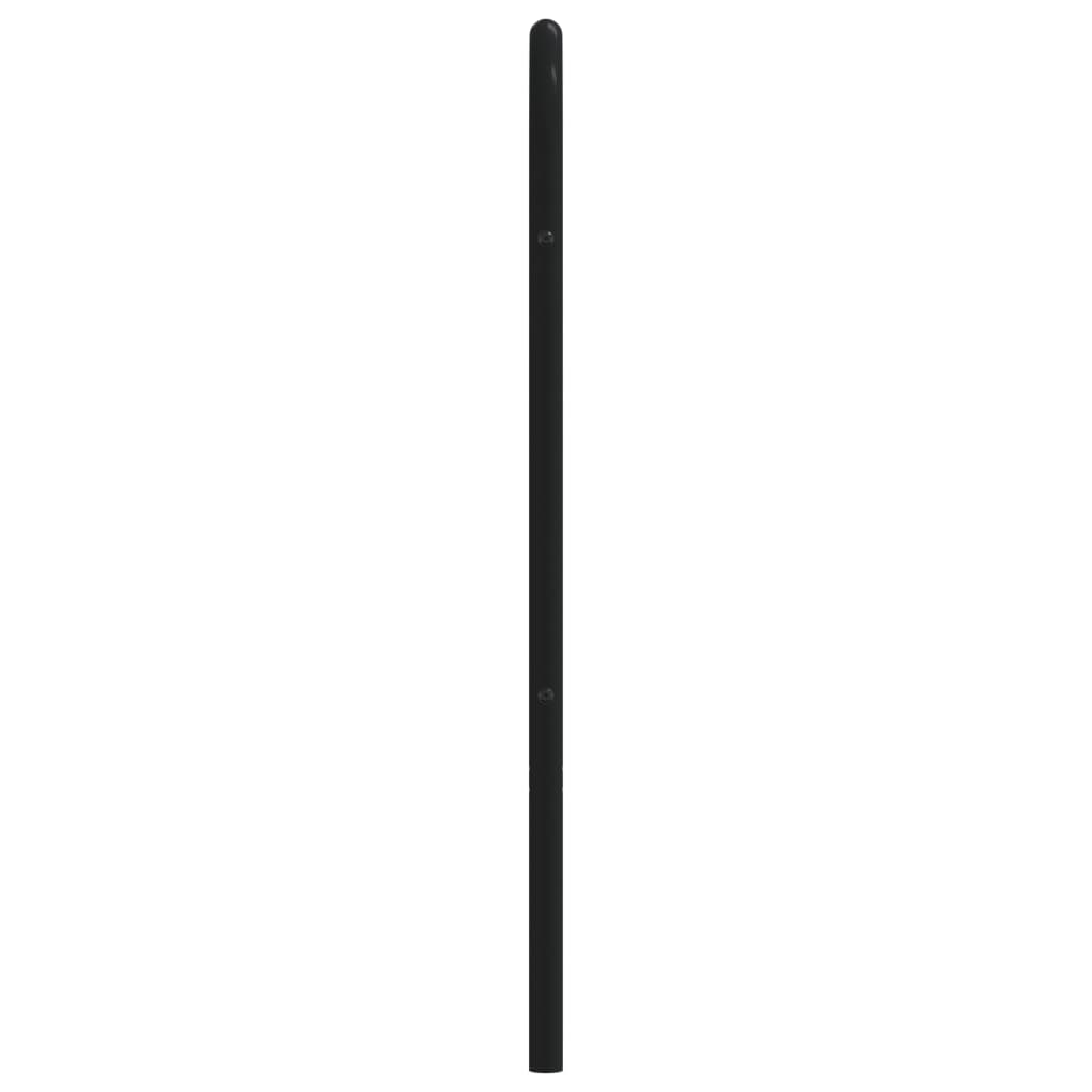Ersatz-Kopfteil Metall Schwarz 75 cm