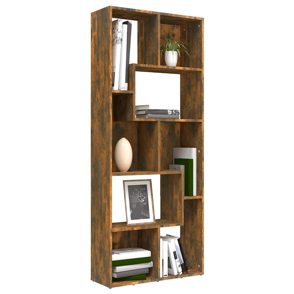 Bücherregal Weiß 67x24x161 cm Holzwerkstoff