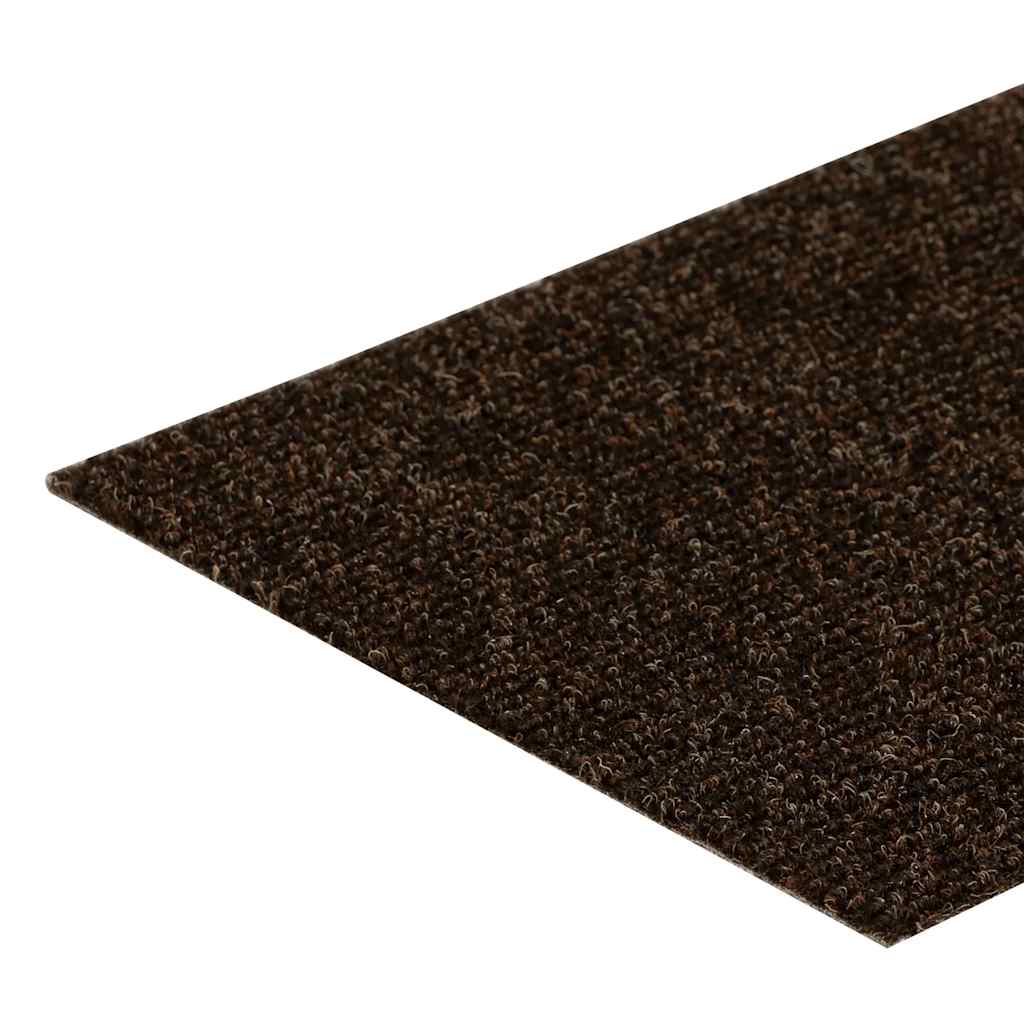 Stufenmatten Selbstklebend 15 Stk. 60x25 cm Hellbraun Rechteckig