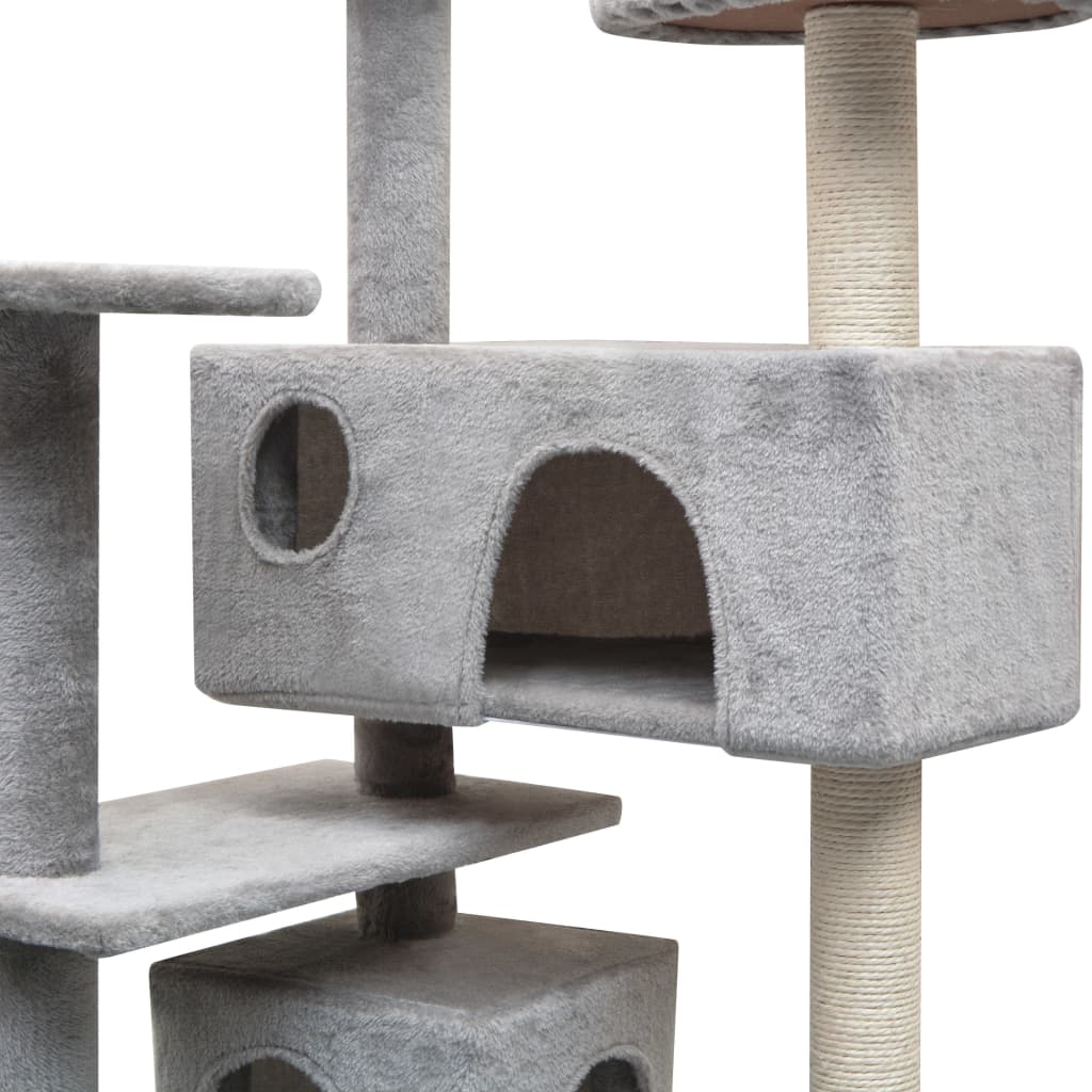 Katzen-Kratzbaum Sisal 125 cm Beige