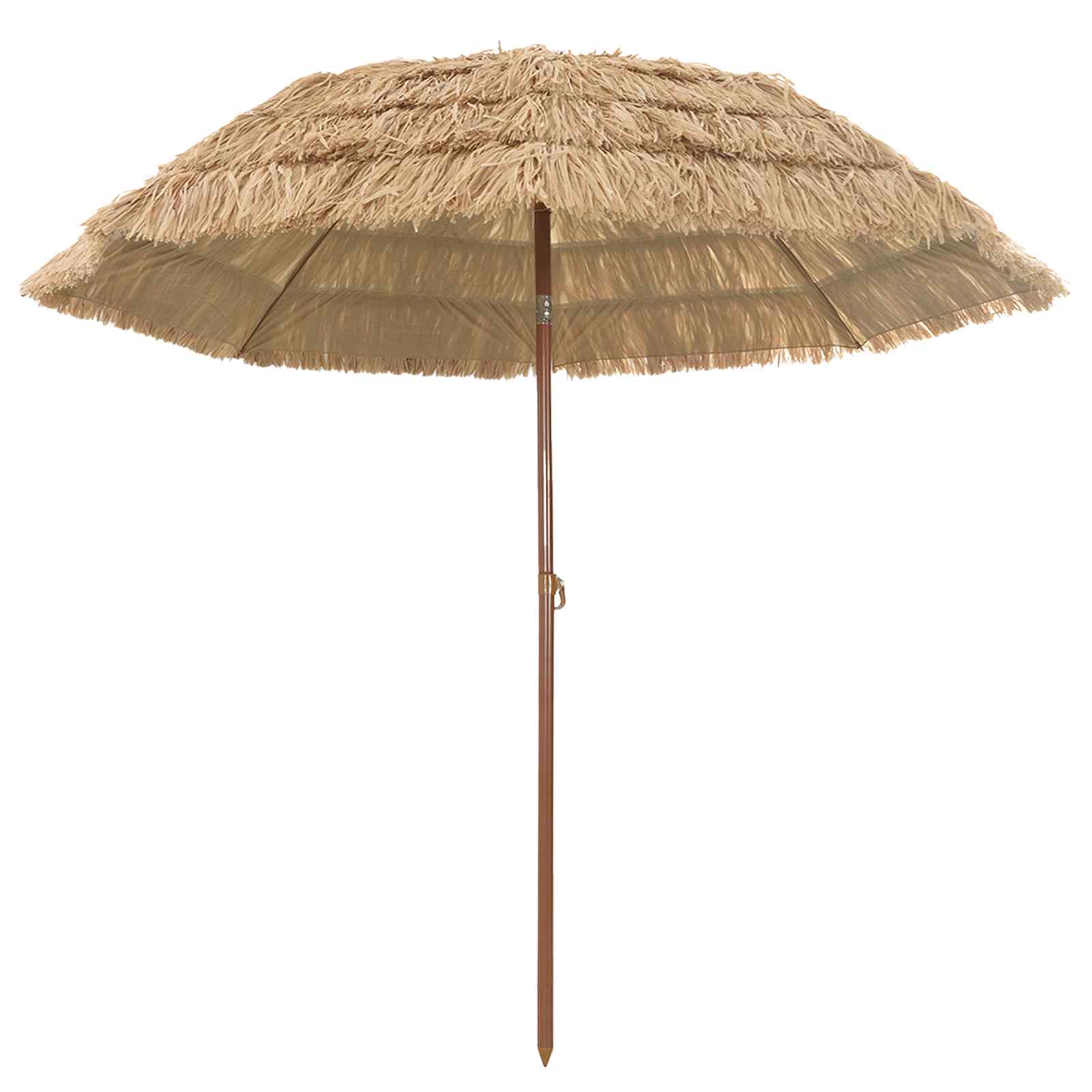 Garten-Sonnenschirm Natur 160 x 160 x 196 cm