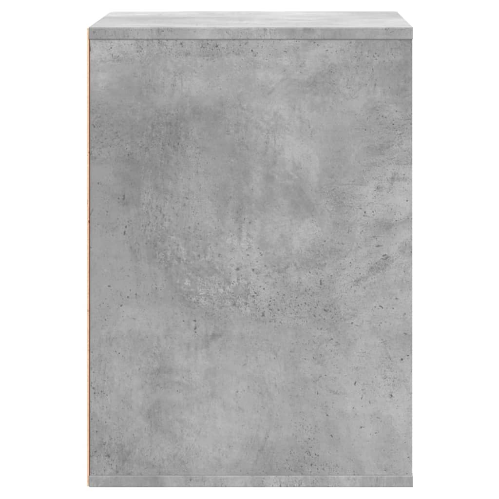 Schubladenschrank Schwarz Eichen-Optik 41 x 40 x 58 cm
