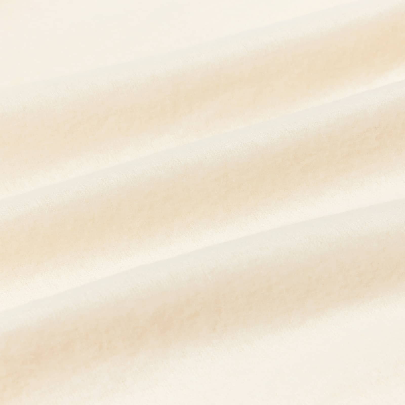Überwurfdecke Creme 210 x 140 cm Fleece