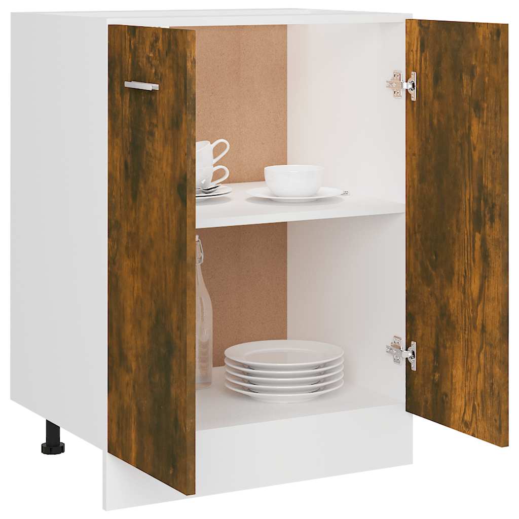 Unterschrank Lyon Weiß 60x46x81,5 cm Holzwerkstoff