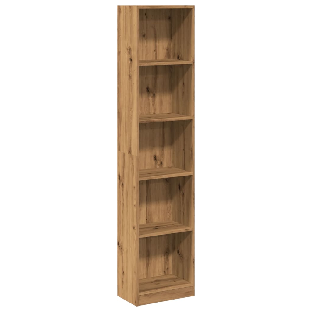 Bücherregal Weiß 40x24x75 cm Holzwerkstoff