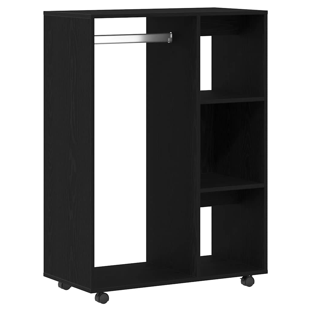 Kleiderschrank Weiß 80x40x110 cm Holzwerkstoff
