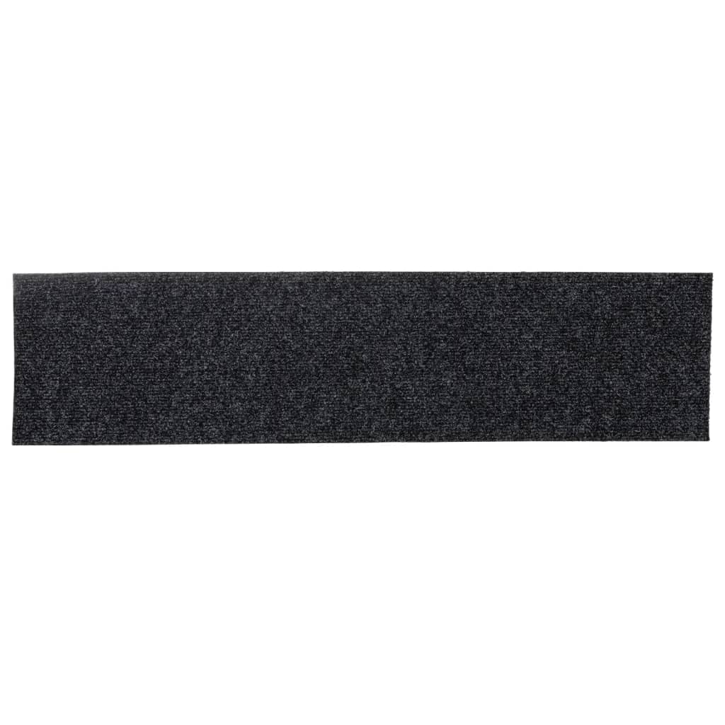 Stufenmatten Selbstklebend 15 Stk. 60x25 cm Hellbraun Rechteckig