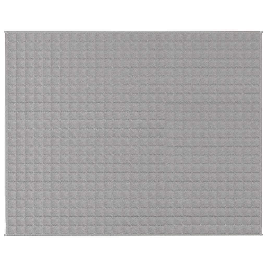 Gewichtsdecke Grau 122x183 cm 5 kg Stoff