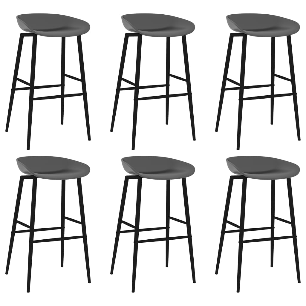 5-tlg. Bar-Set Schwarz und Weiß
