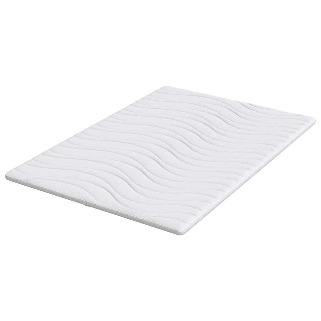Matratzenauflage Weiß 70 x 200 cm Strickstoff