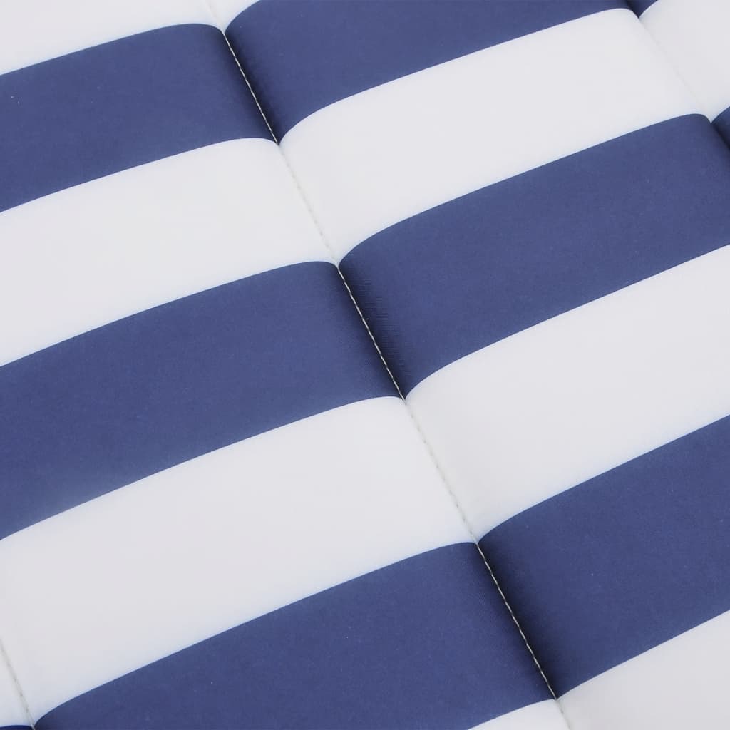 Liege-Kissen Blatt Blattmuster 200 x 70 x 3 cm Oxford-Stoff