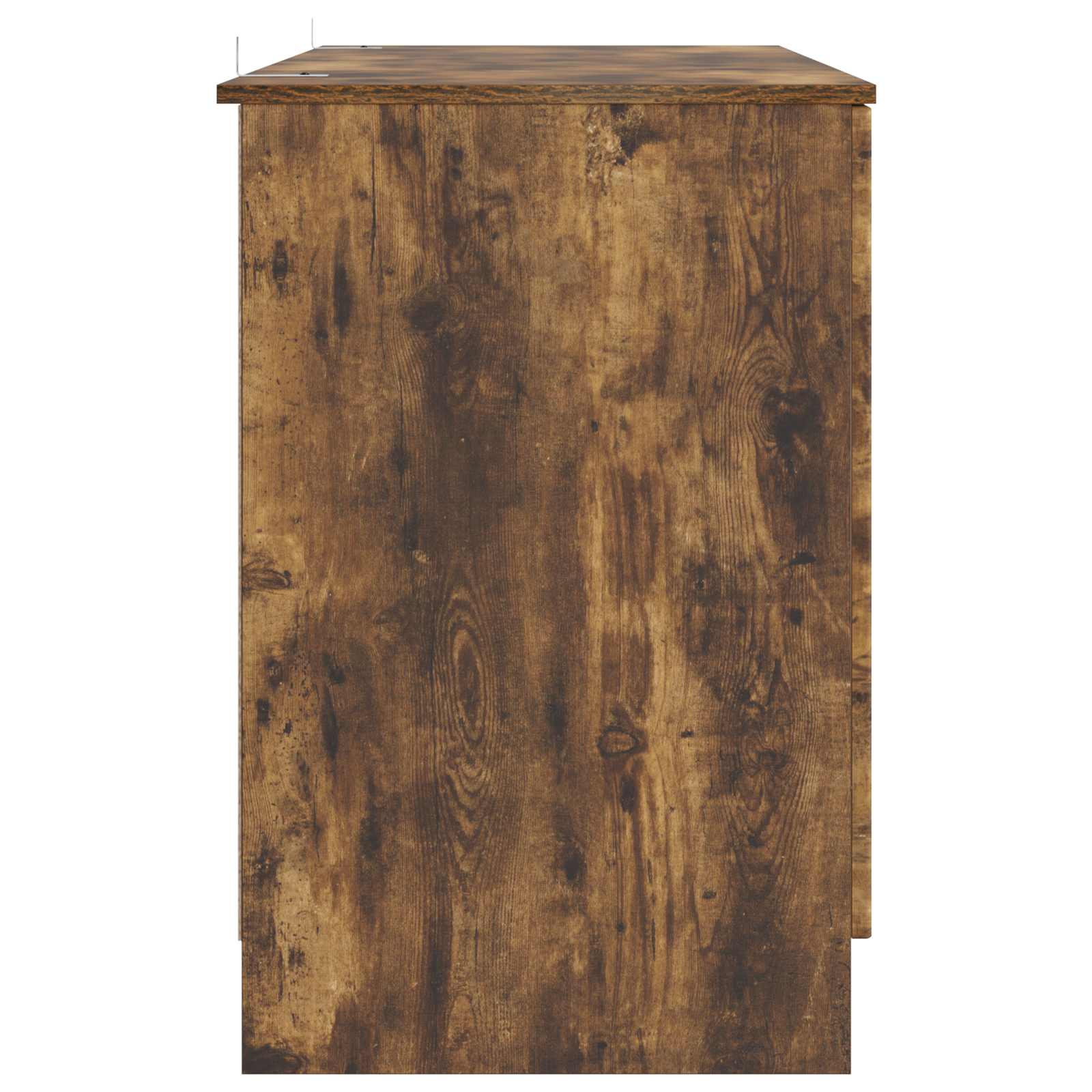 Schreibtisch mit Regal Schwarz 142,5 x 50 x 75 cm Holzwerkstoff