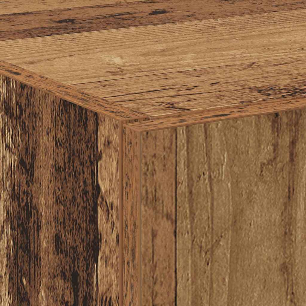 Aktenschrank Weiß 60x32x153 cm Holzwerkstoff