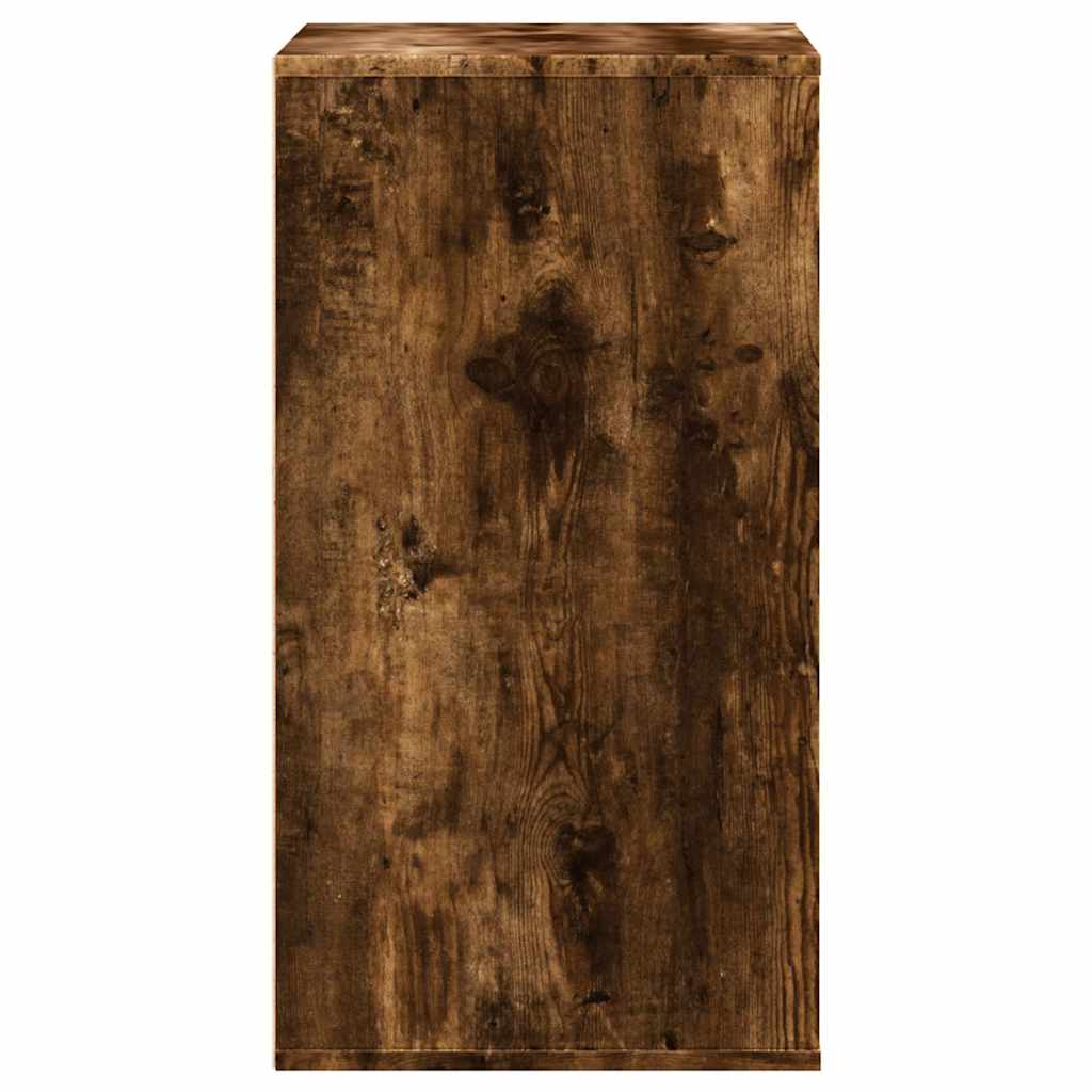 Schubladenschrank Schwarz Eichen-Optik 41 x 40 x 58 cm
