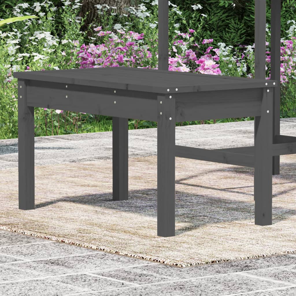 Gartenbank 50x44x45 cm Massivholz Kiefer