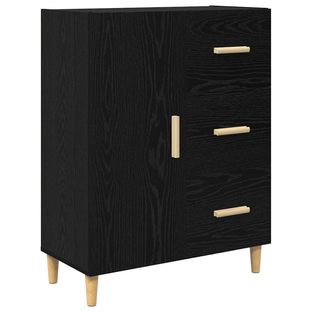 Highboard Altholz 69,5 x 34 x 180 cm Holzwerkstoff