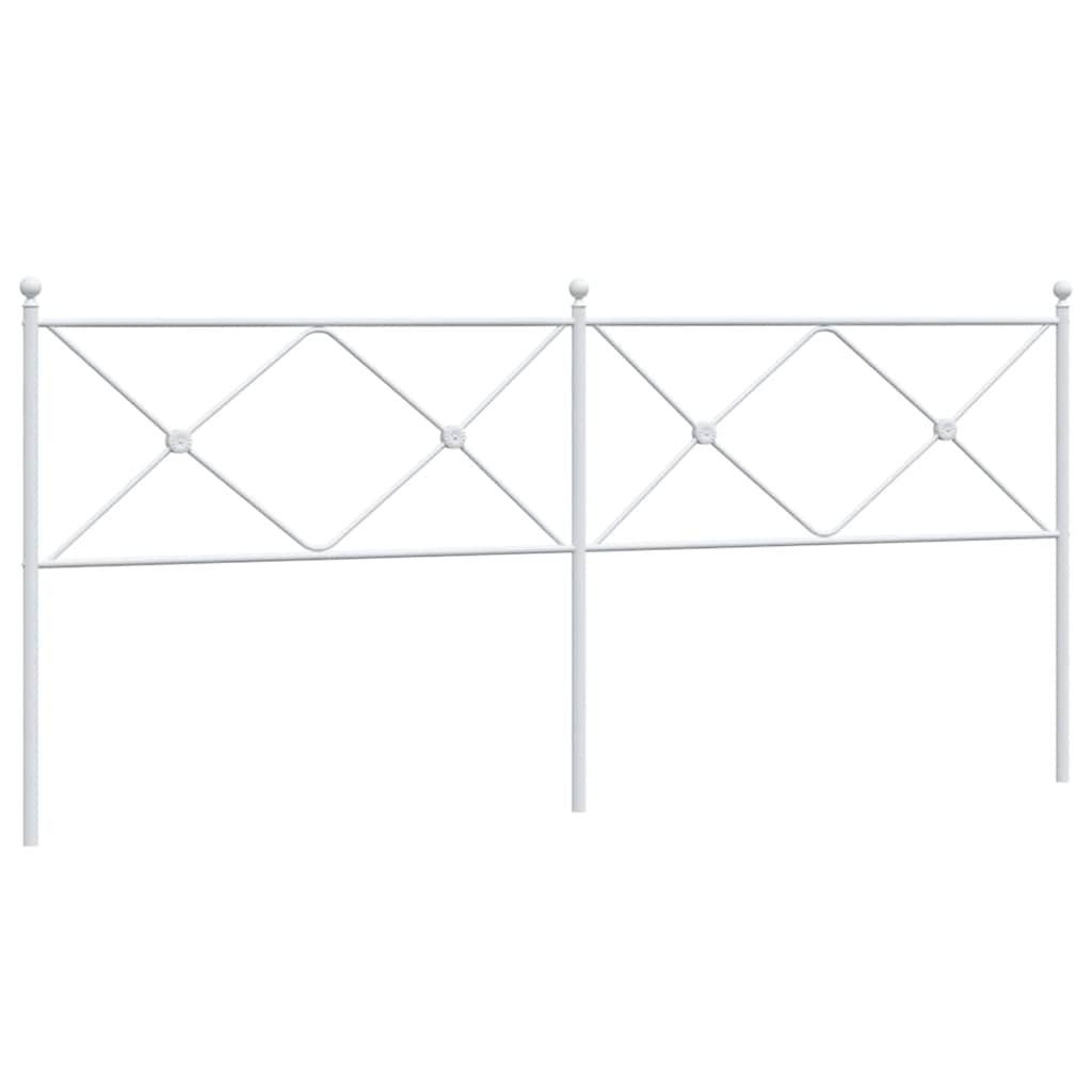 Ersatz-Kopfteil Metall Schwarz 75 cm