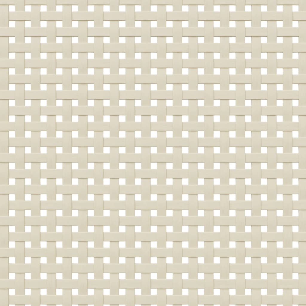 Schuhschrank SENJA Rattan-Optik Braun 59,5x35x107cm Kiefernholz