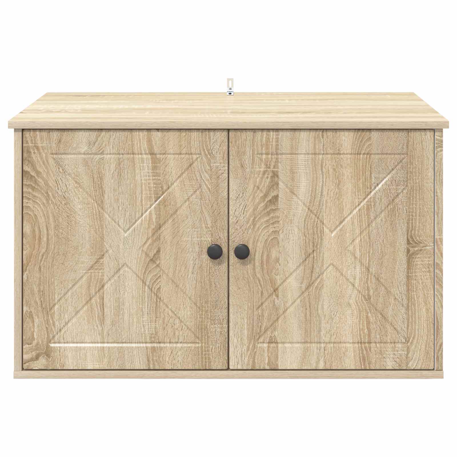 Katzenhaus Weiß 85 x 55 x 50,5 cm Holzwerkstoff