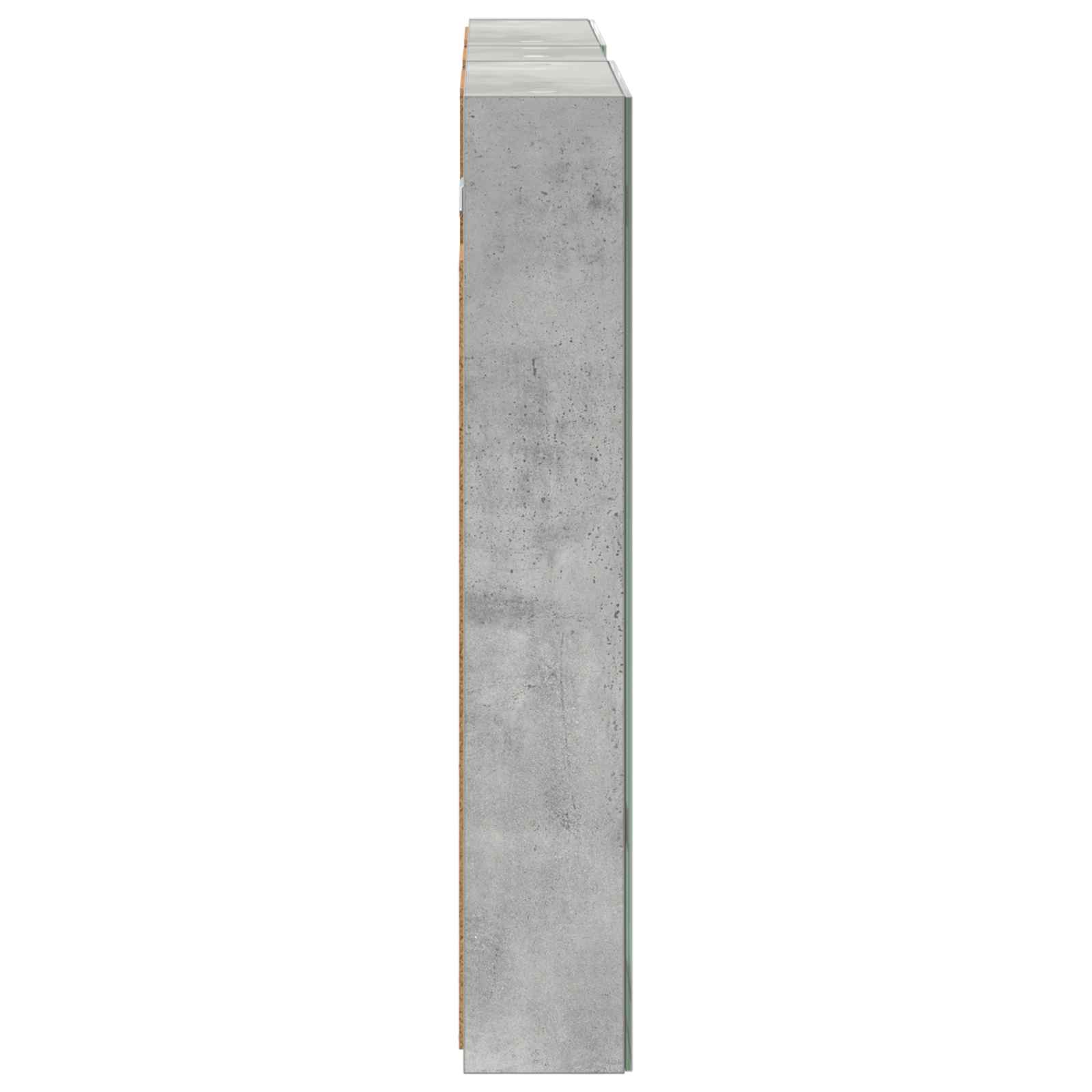 Badezimmerschrank-Set 3 pcs 80 x 10,5 x 50 cm Holzwerkstoff