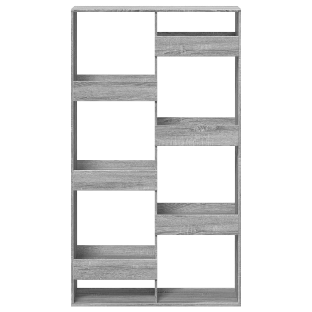 Bücherregal Weiß 100x33x135 cm Holzwerkstoff