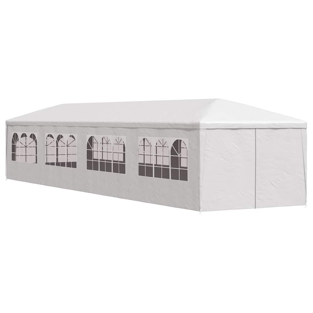 Party-Zelt 400 x 300 x 255 cm Rot PE und Stahl