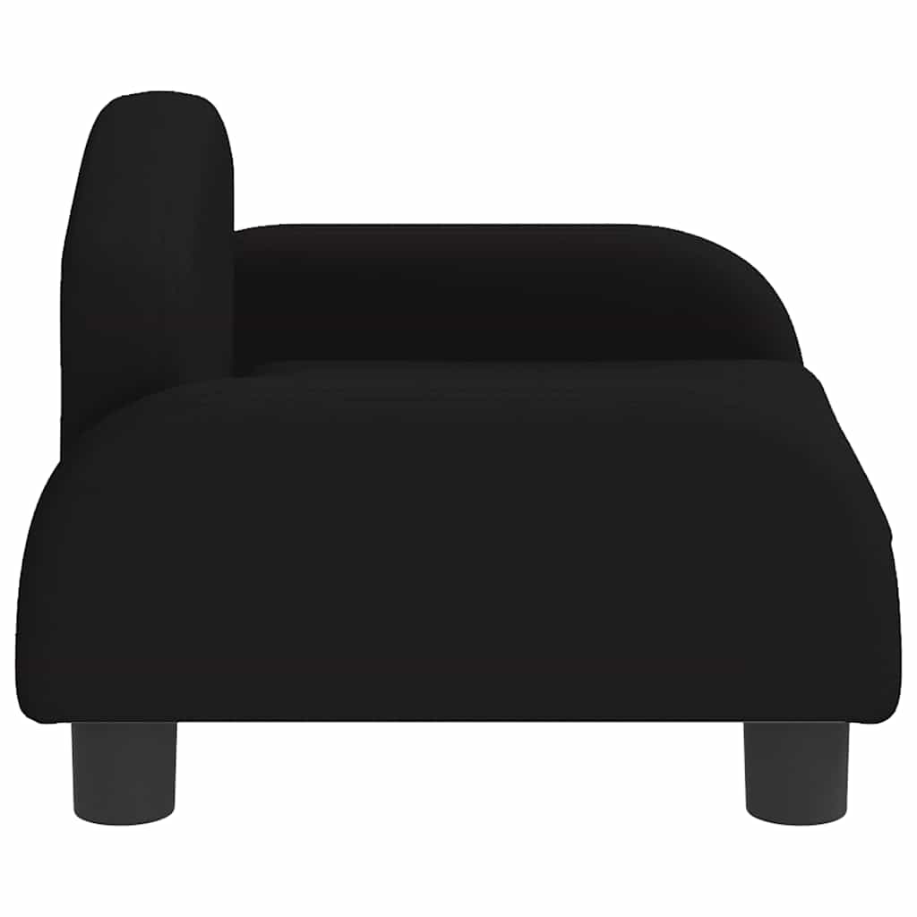 Hundebett Dunkelgrau 70x45x30 cm Stoff