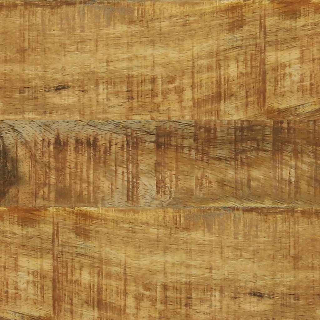 Ankleidehaken mit Regal Braun 40 x 40 x 90 cm Massivholz Mango