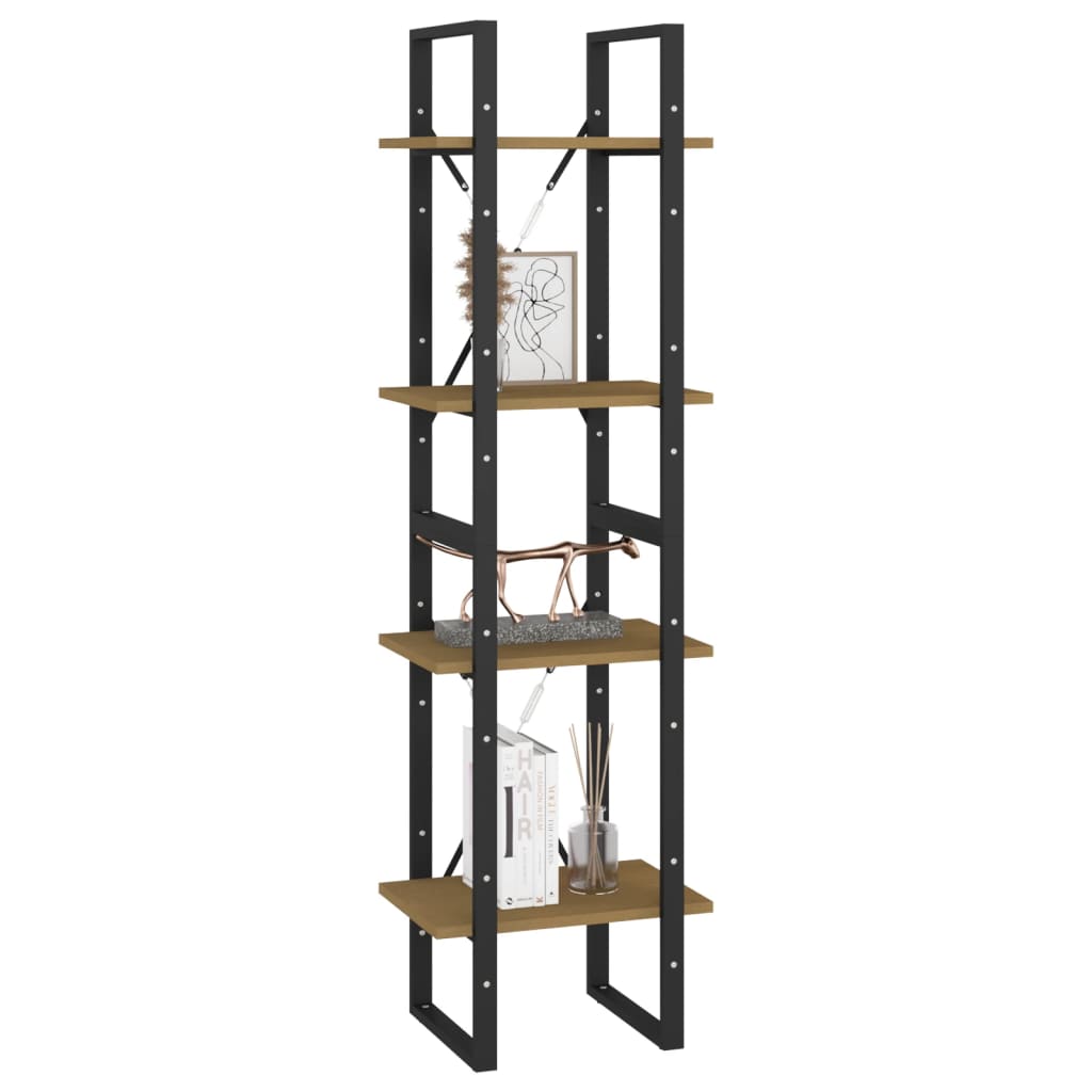 Bücherregal 2 Fächer Weiß 40x30x70 cm Holzwerkstoff