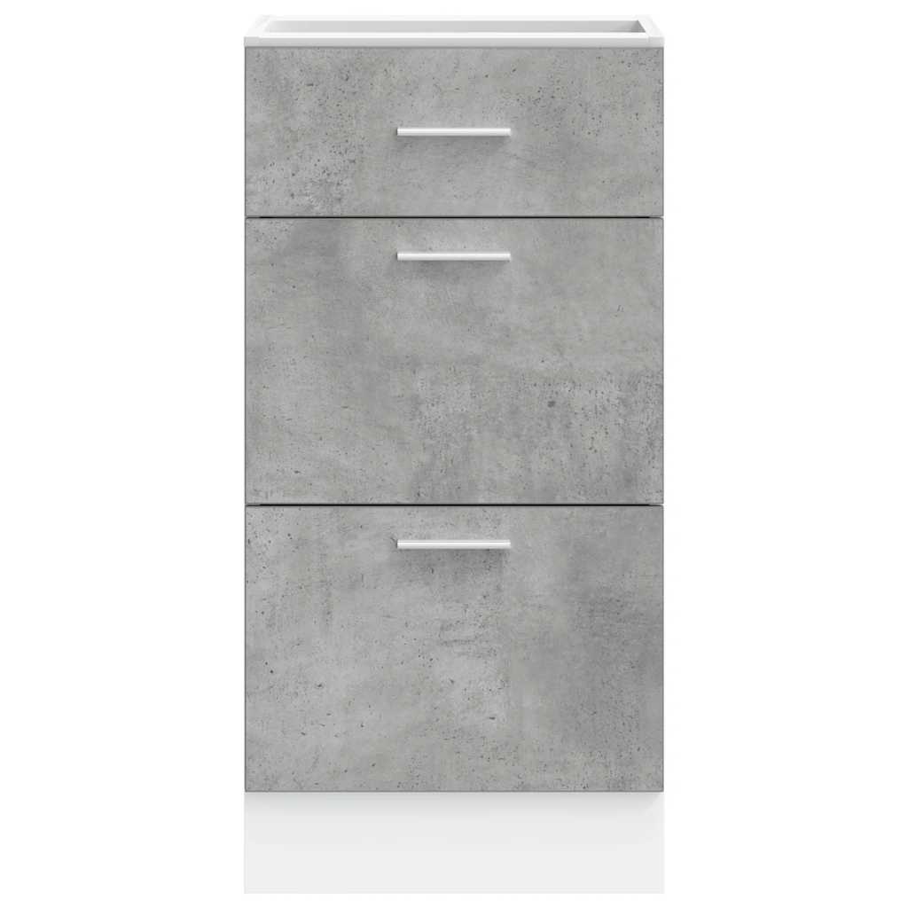 Unterschrank Lyon Weiß 60x46x81,5 cm Holzwerkstoff
